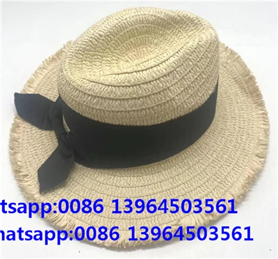 Het Gwellt Haul Fedora Tassel Bowknot Du
