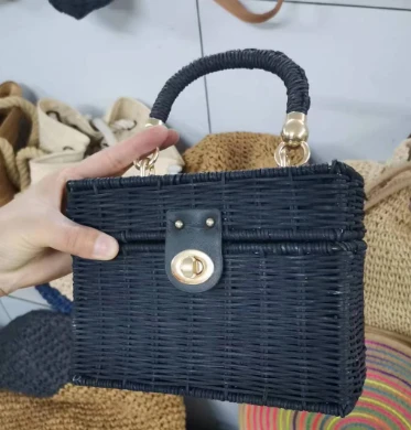 Bag Croesgorff Du Rattan Naturiol