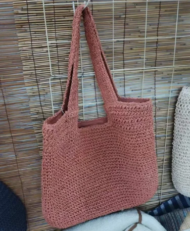 Bag Ysgwydd Menywod Achlysurol Pinc