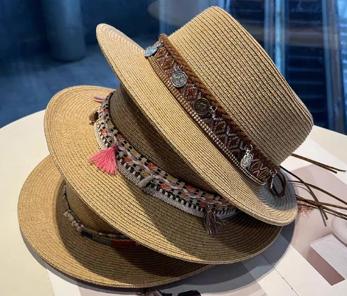 Het Traeth Gwellt Merched Boho Brown