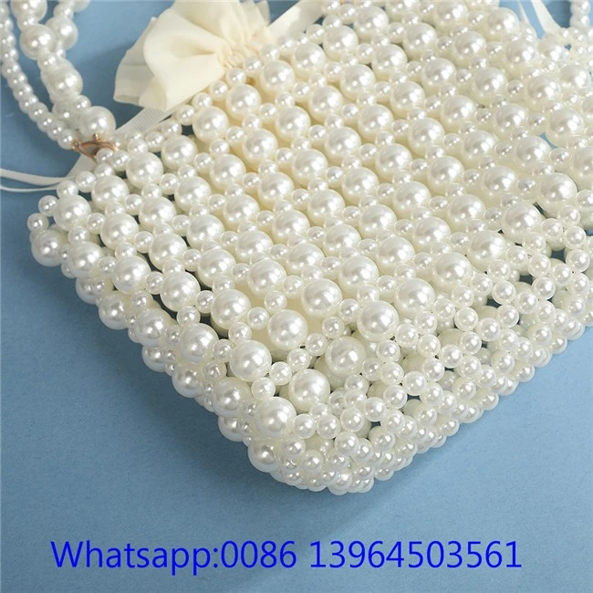 Bag llaw perlog gwydn