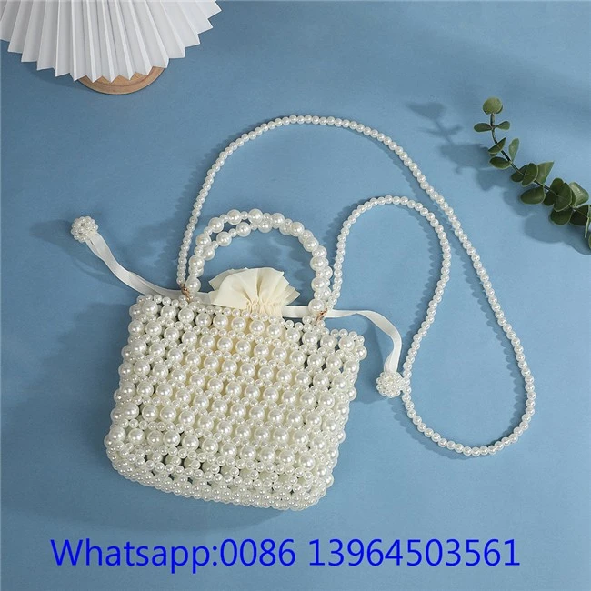 Bag Beaded Pearl Crossbody