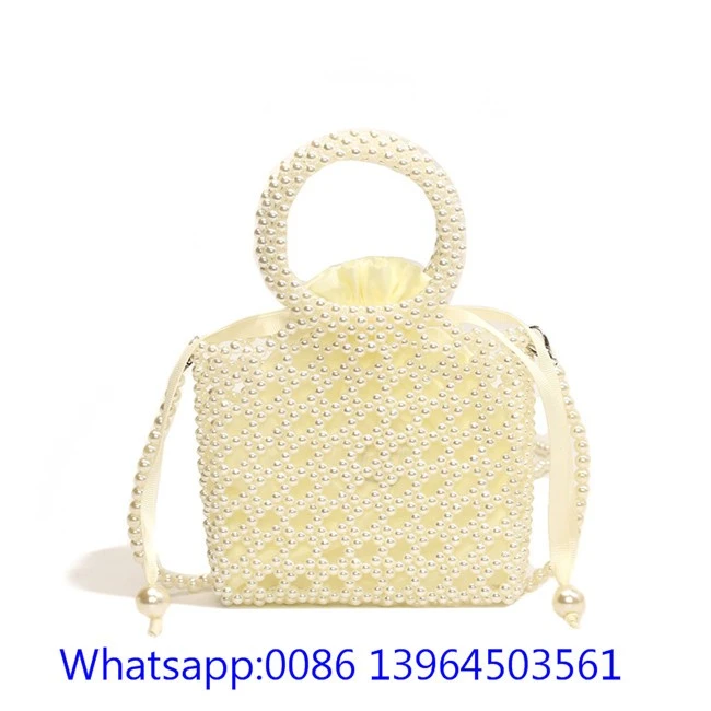 Bag Priodas Priodas Beaded Pearl