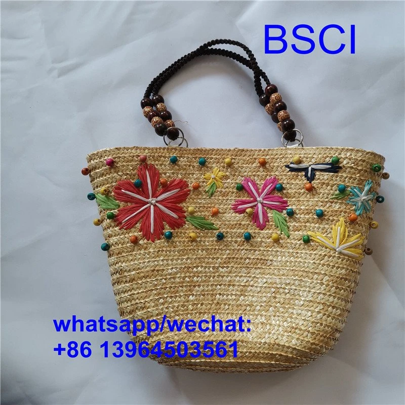 Bag Traeth Naturiol wedi'i Wneud â Llaw