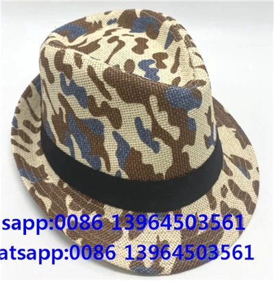 Hat Fer Brim Deco Fedora