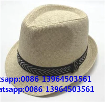 Merched Dynion Fedora Beach Hat
