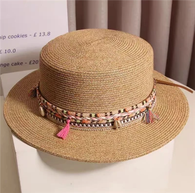 Het Merched Gwellt Papur Boho Chic Brown
