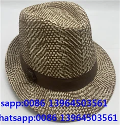 Dynion Brim Byr Boho Gwellt Het