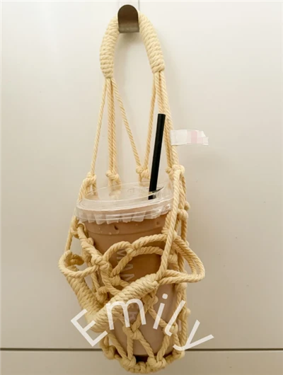 Bagiau llaw wedi'u gwneud â llaw coffi