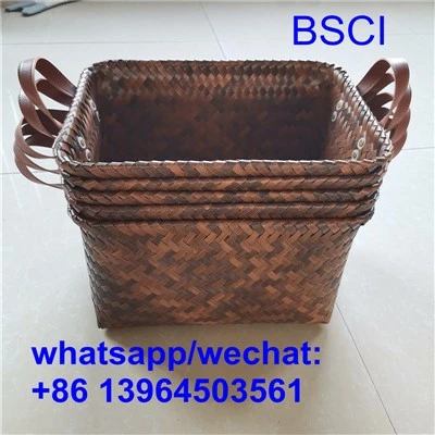Basgedi Storio wedi'u Gwneud â Llaw